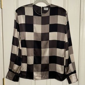 Vintage designer silk blouse